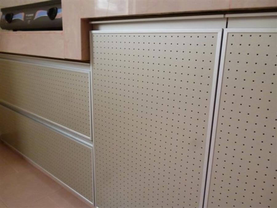 Perforated Door (Pintu Berlubang) – Champagne